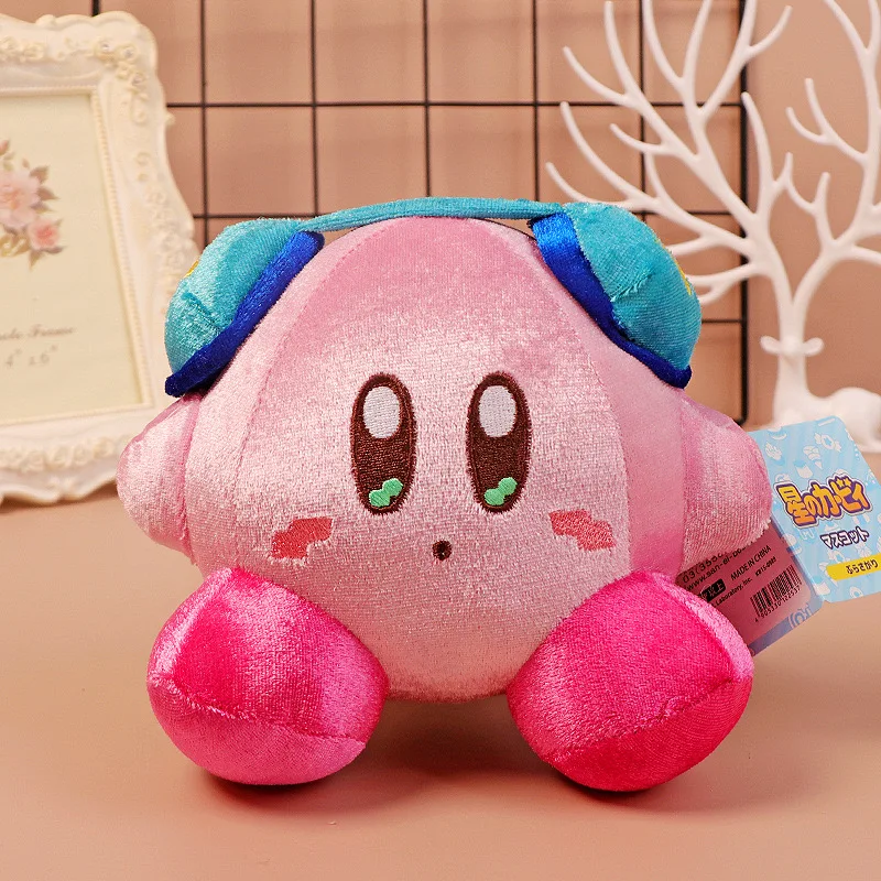 High Quality Cartoon Kirby Kawaii Cute Plush Soft Dolls  Stuffed Animal Toys Peluche Children Christmas Birthday Gifts
