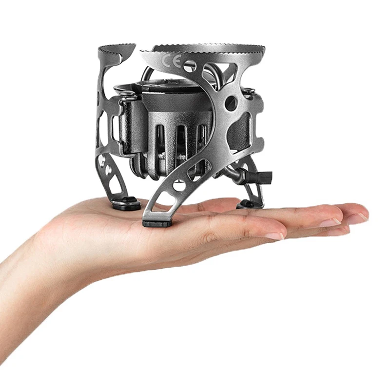BRS-8 Multi Fuel Outdoor Stove Cooker Portable Kerosene Stove Burners Outdoor Camping Picnic Cooking Foldable Gas Stove