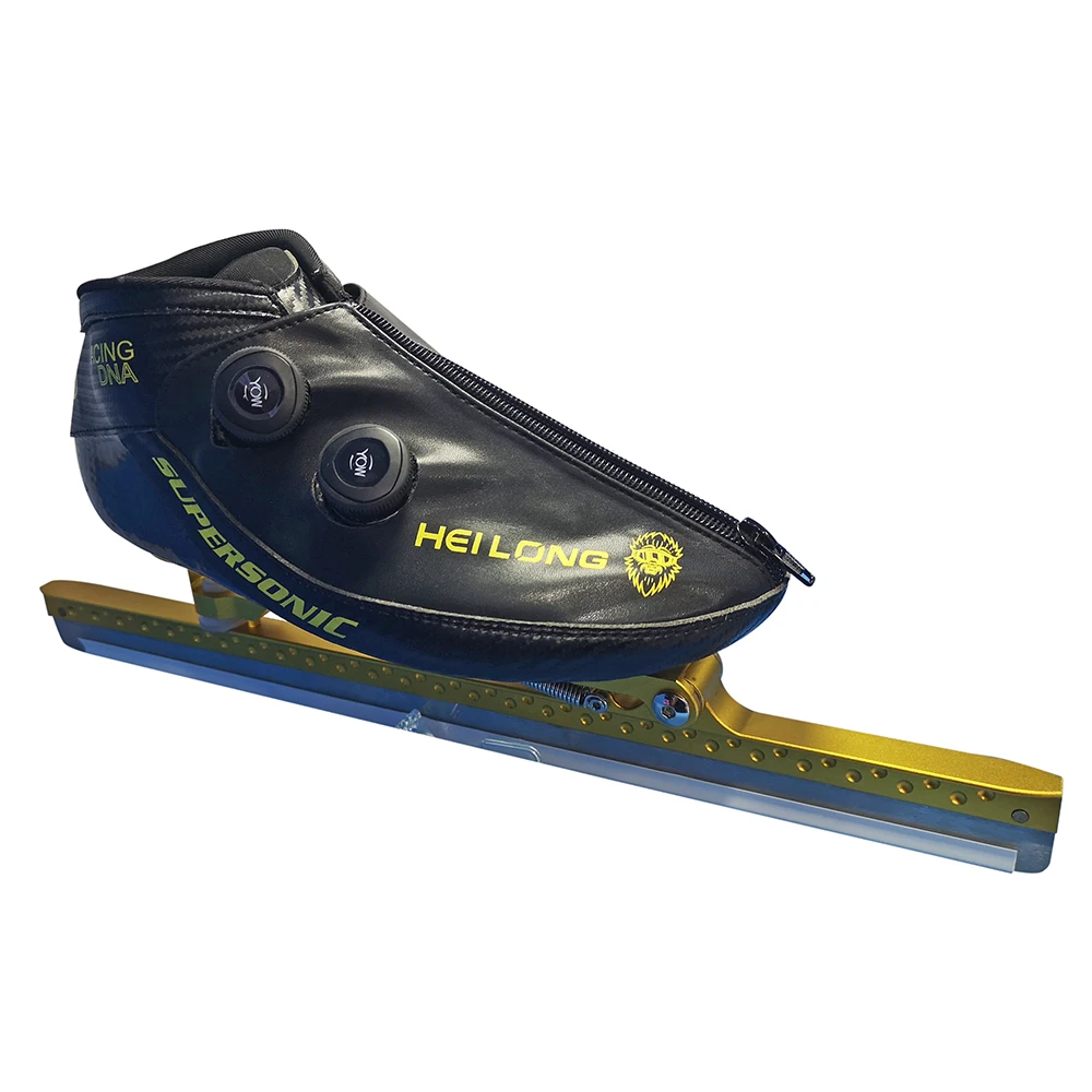 Patented technology High-level Fashionable Long-track Carbon Fiber ice Speed Skates of Boa lacing system