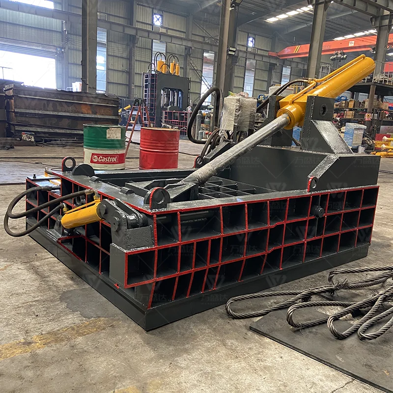 Horizontal Compress Scrap Metal Metal Baling Scrap Car Body Press Scrap Iron Baler Hydraulic Press Machine