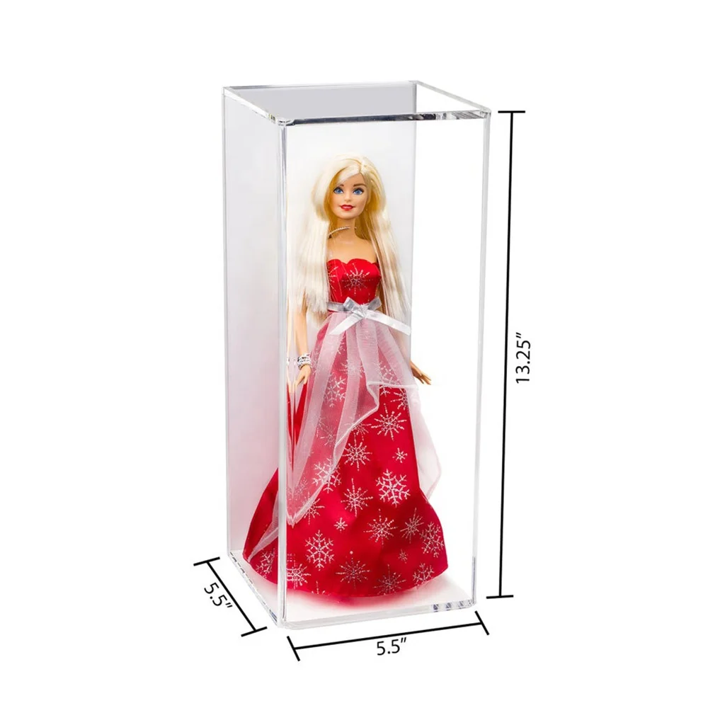 Custom handmade acrylic figurine display case/acrylic doll display case