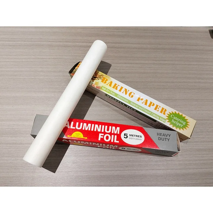 Custom 38cmx50m fats and heat resistance reusable professional food grade silicone parchment baking paper in jumbo roll