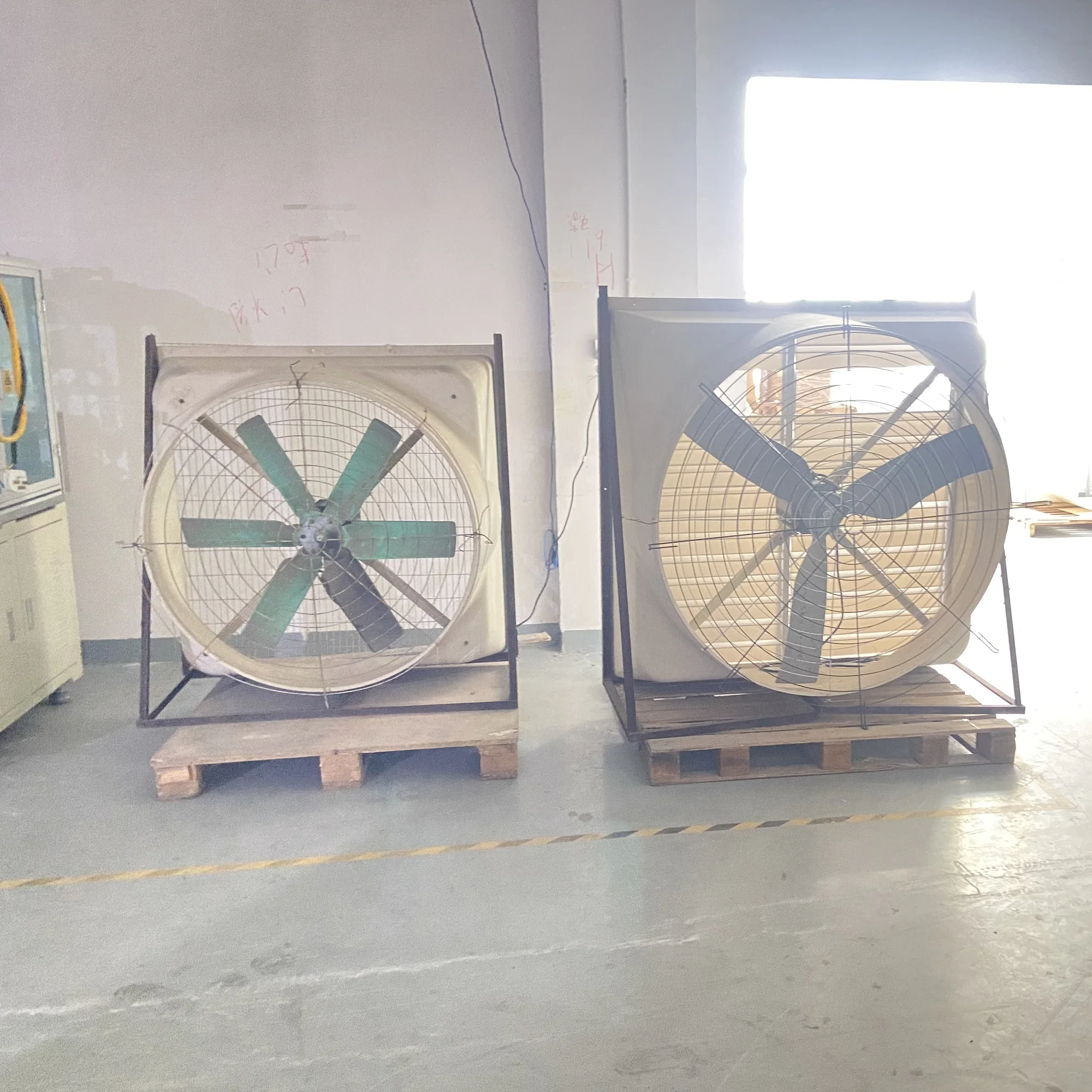 FUJI MICRO 6000 cfm extractor fan industrial axial fans paint booth 10000 cfm exhaust poultry fan 20 inch for sale