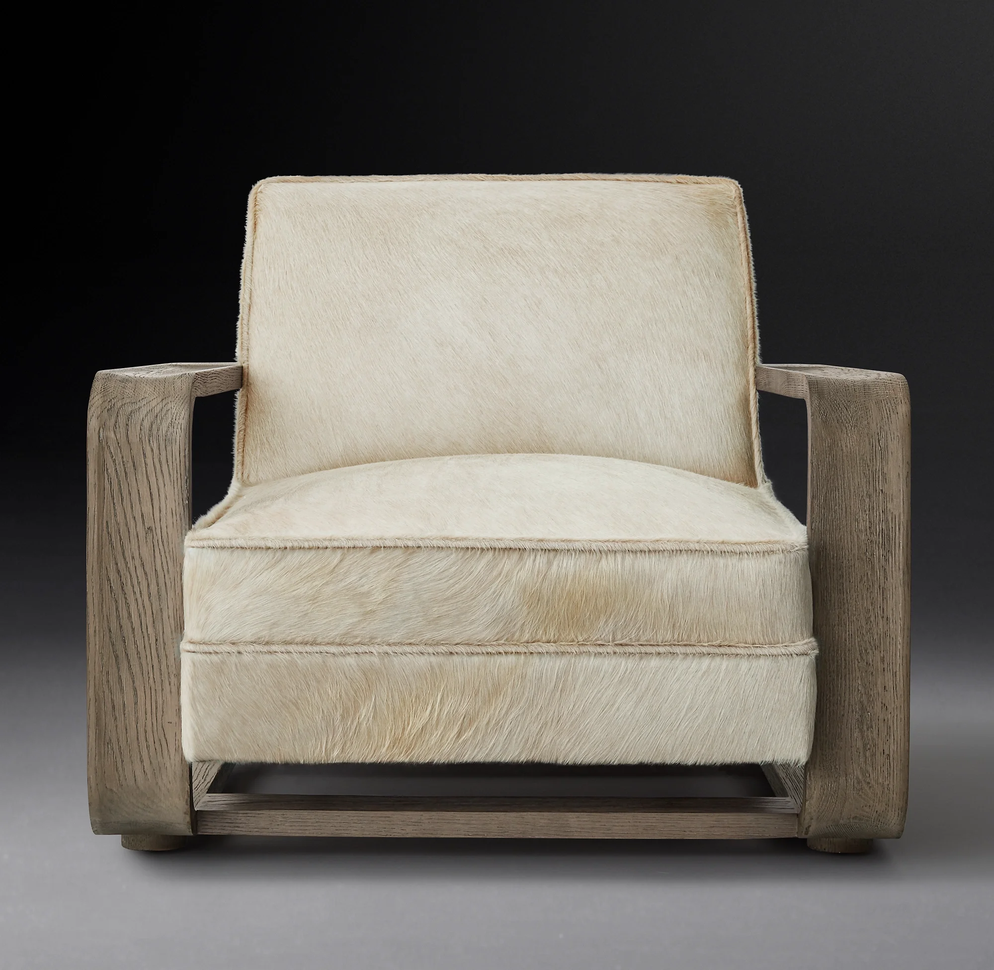 Sassanid Wholesale Luxury Indoor Home Furniture Set Modern Laurent Hair-on-Hide Chair Factory supply