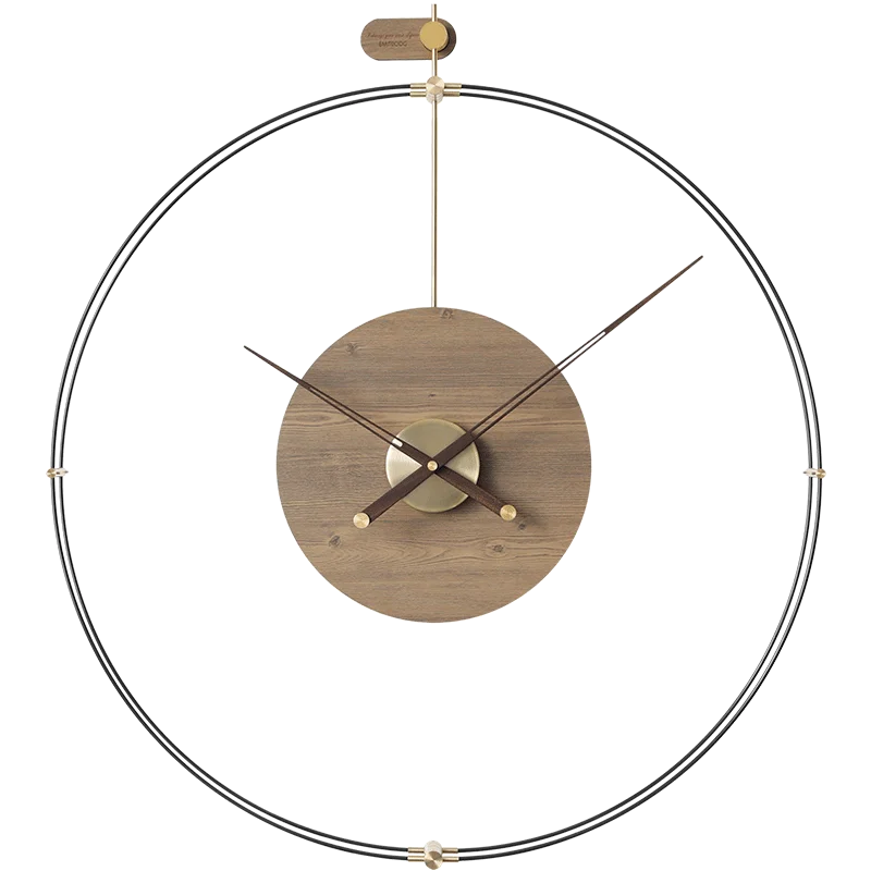 EMITDOOG Developed Design  Nordic Metal Wall Clock,Modern Home Decoration  Luxury Watch For Sale Minimalist Fashion Wall Clock