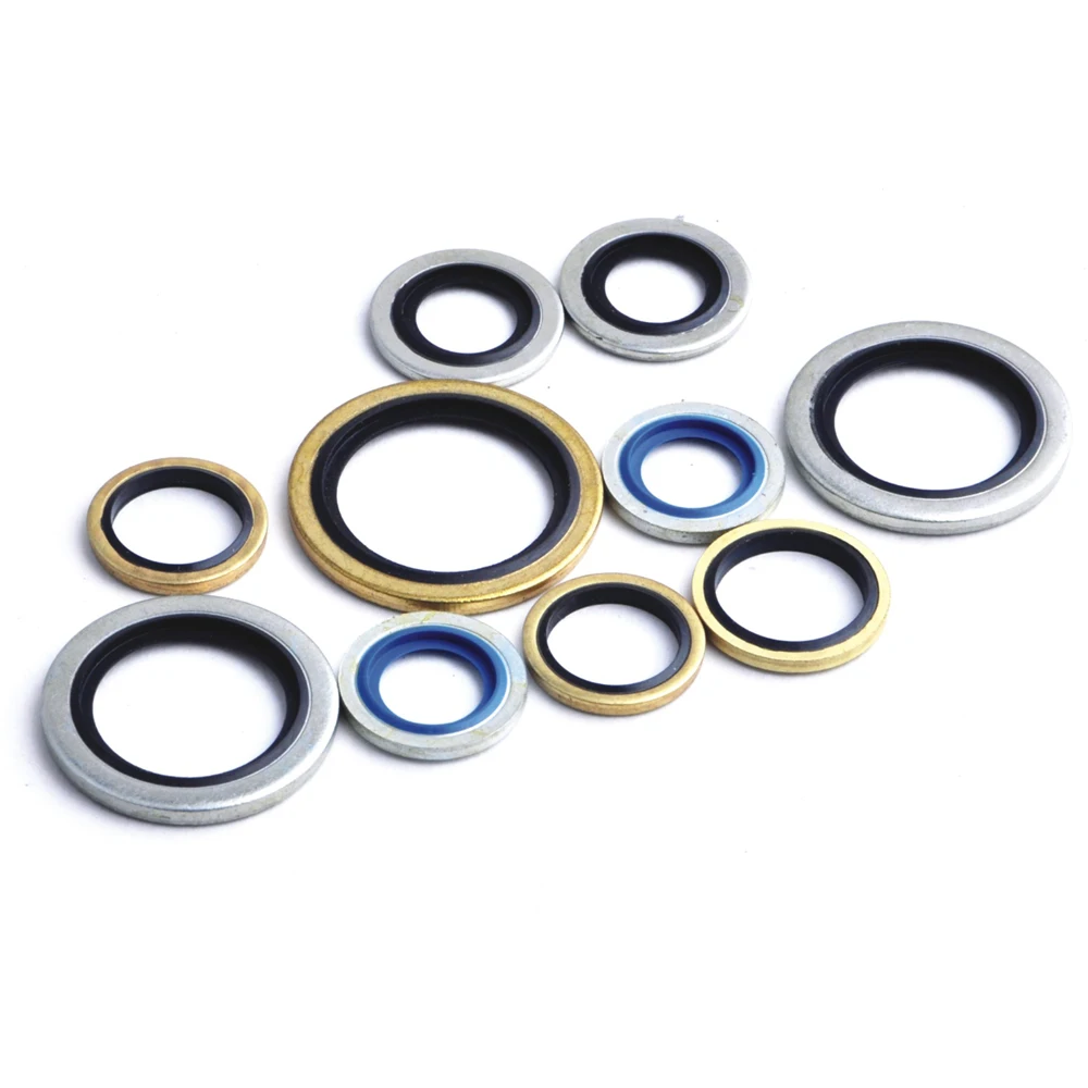 NBR Rubber Bonded Seal Washer Factory Oil Seal Manufacturer Bonded Sealing Washers Rings Gasket