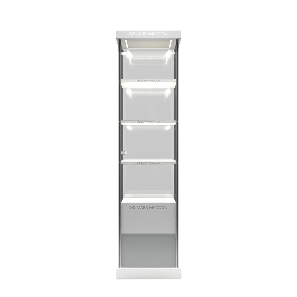 Lockable Glass Jewelry Showcase Display Cabinet Boutique display cabinet and used glass showcases