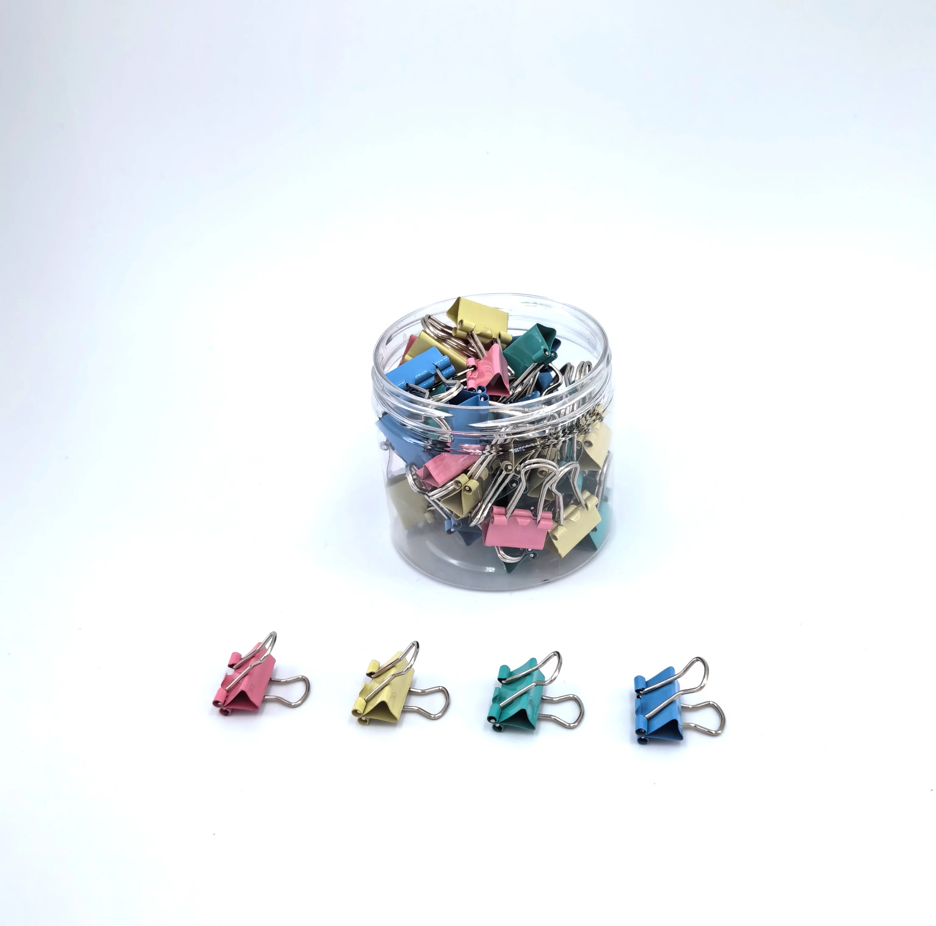 Factory wholesale Good-looking Colorful 15mm Paper Binder Clips
