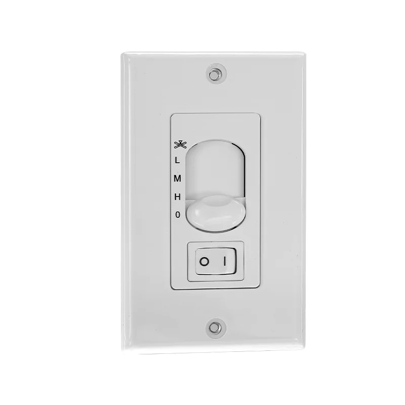 52 Inch Rod Mount 3 Blades Modern Ceiling Fan With Light and Wall Control,120VAC, 22W LED, 3000K,3 Speeds, ETL Certified