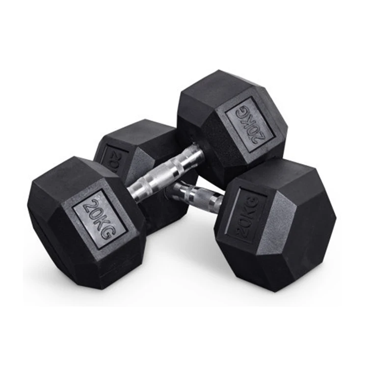 China Supplier Dumbbells High Quality 10kg Dumbbell Set Hexhead Dumbbells For Exercise Body