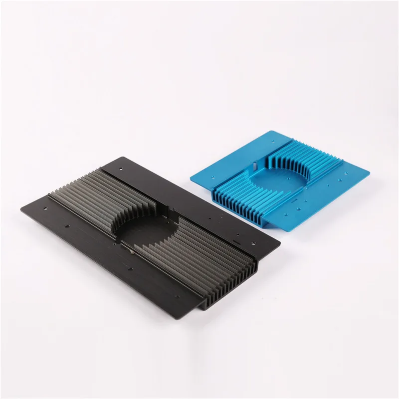Custom cold forming aluminum part mechanical radiator vapor chamber extrusion heatsink energy storage heat sink