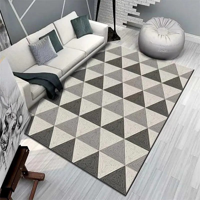 Изготовлен из высококачественных материалов, декоративный ковер из хрустального бархата для дома