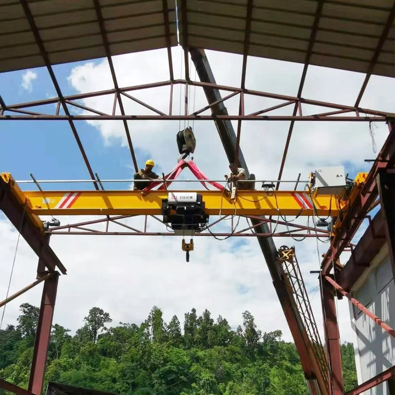 WEIHUA european style 3 ton 5 ton single girder overhead bridge crane for sale