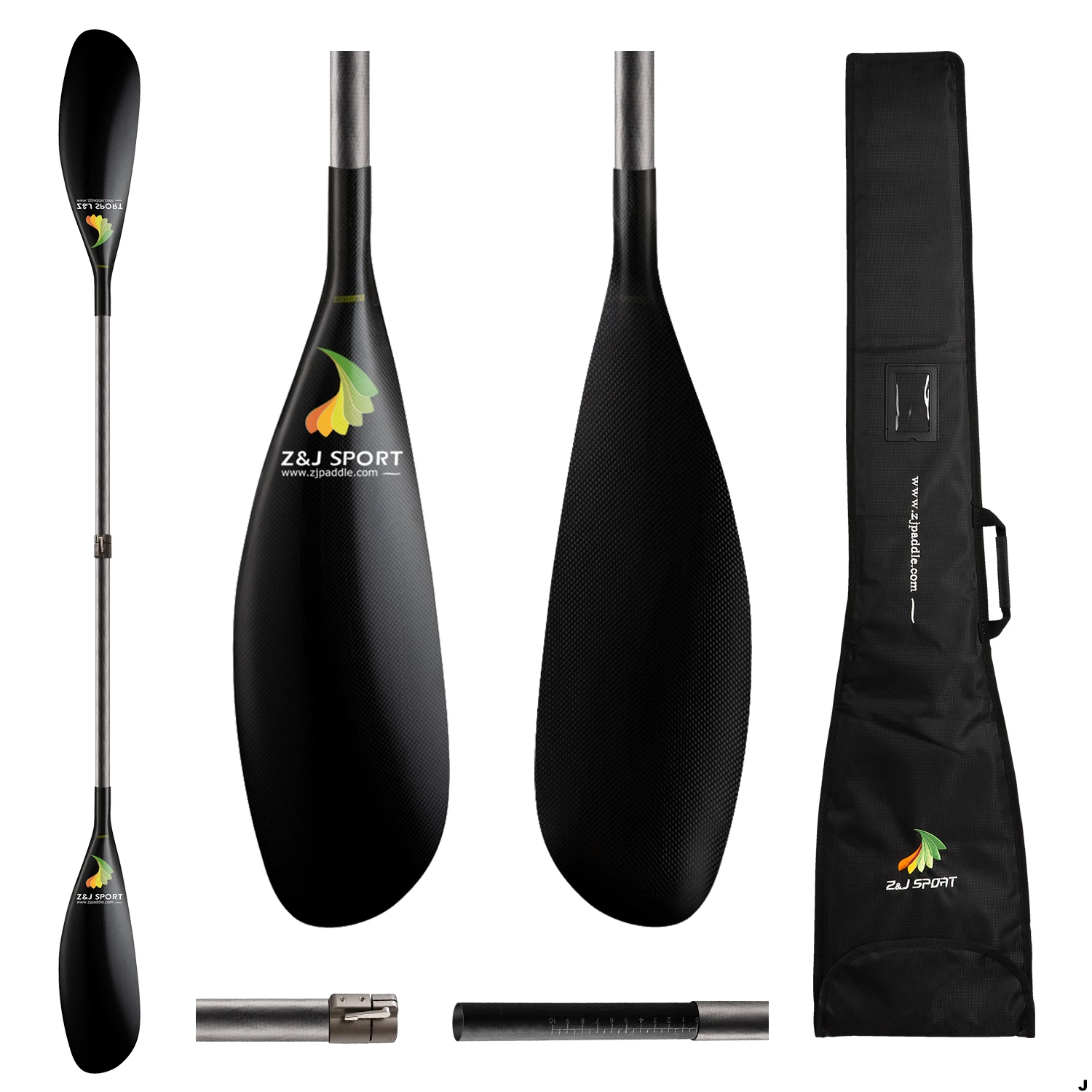 ZJ SPORT 2021 Manufacturers Provide Carbon Fiber Paddle Ultralight Kayak Paddle