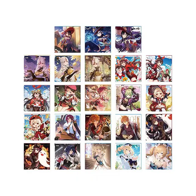 Eco-Friendly Funny Cartoon Posters Genshin Impact Day Of Destiny Series Cartoon Posters For Wall