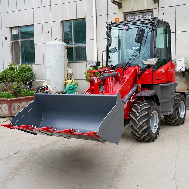 High quality scoop popular mini wheel loader 1 ton ZL10  front loader mine mining construction  underground diesel mineral