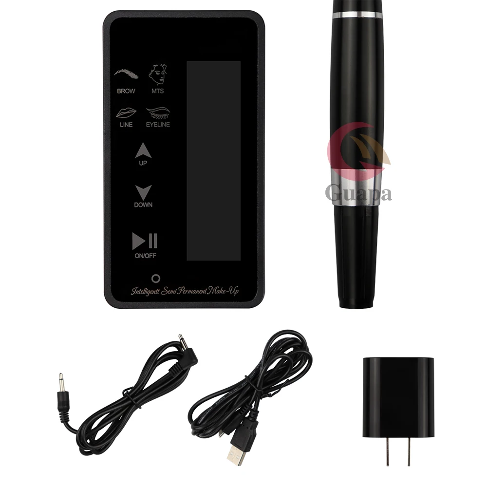 Top Black Touch Screen Permanent Makeup Tattoo Machine Professional PMU Machine Tattoo Equipment for Microblading Tattoo Makeup