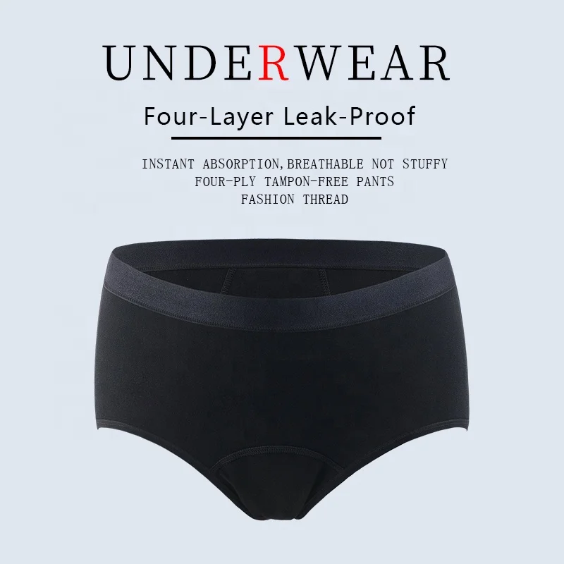 High Quality Stretchy Women Menstrual Period Sanitary Panties
