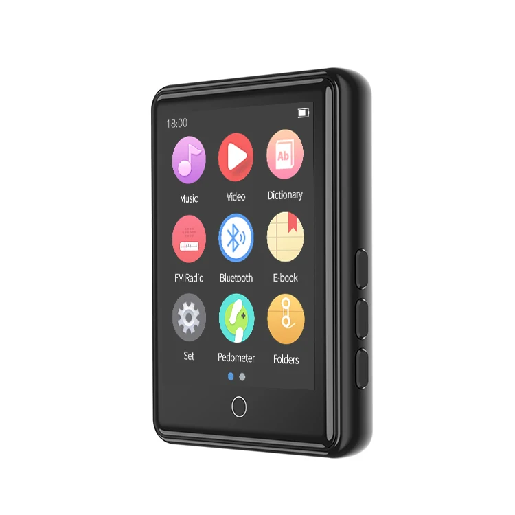 Private Label Digital RUIZU M17 Mp4 Bluetooth Subwoofer With Usb Songs Free Download Multi-function MP3 Music Player