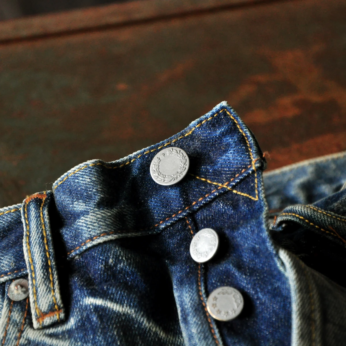 Lotfeel High quality vintage denim brand name designer destroyed jeans pants men stretch selvedge denim jeans