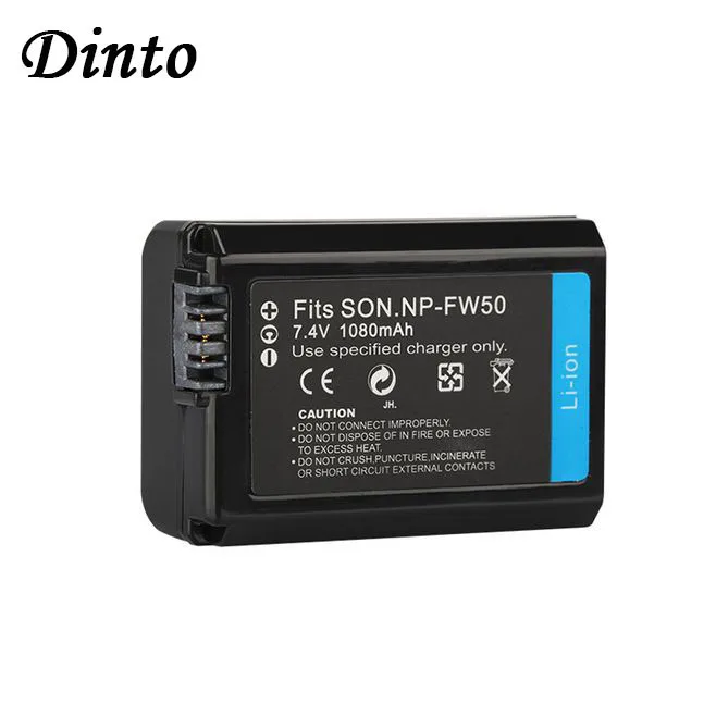  Аккумуляторная 1080mAh 7 4 V NP-FW50 NPFW50 аккумуляторная батарея для цифровых фотоаппаратов NP FW50 Sony NEX-3 NEX-5C NEX-C3 a33 a35