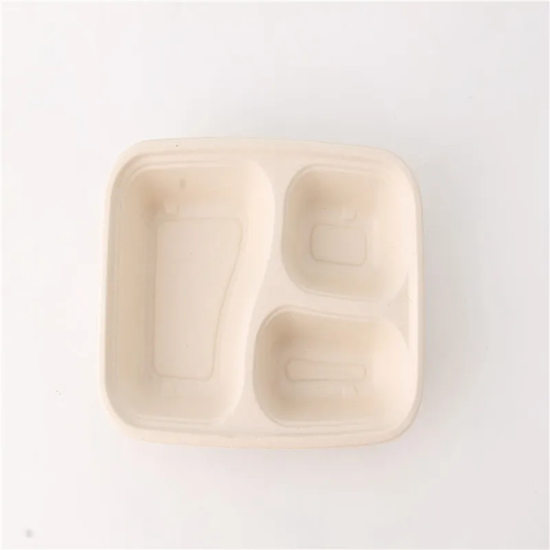 Молочные продукты, сахарный тростник, багасса, биоразлагаемый Компостируемый одноразовый Бумажный пищевой контейнер, составные пищевые контейнеры