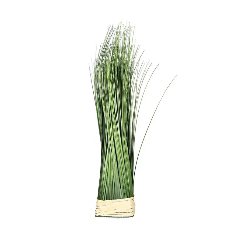 New design 50mm indoor long green onion grass bonsai decorative plant