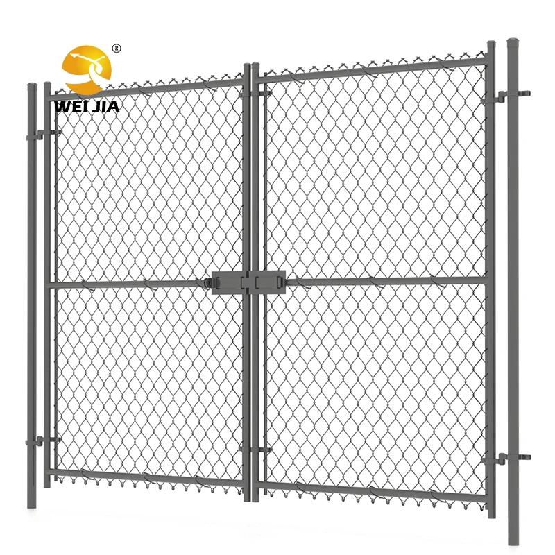 Hot sale factory direct galvanized PVC coated  chain link fence for garden building