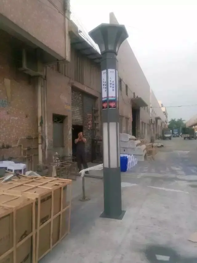 abstract stone sculpture for garden lamp Decorative Outdoor light waterproof modern simple lawn lamp courtyard landscape Garden