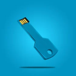 Portable mini USB key Metal key USB flash memory U disk 4GB Pendrive 8GB16GB 32GB 64GB memory card factory customization logo