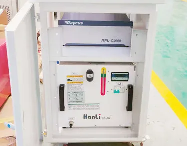 Hongniu 1000W fiber laser Hand-held cleaning head laser cleaning gun for Rust removal laser cleaning machine