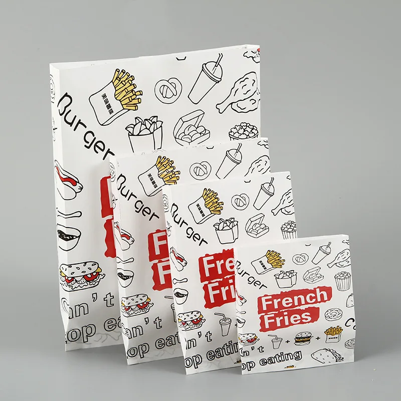 Food Grade Take Away Fast Food Snack Packaging Box Custom Logo Printing Fried Chicken Box