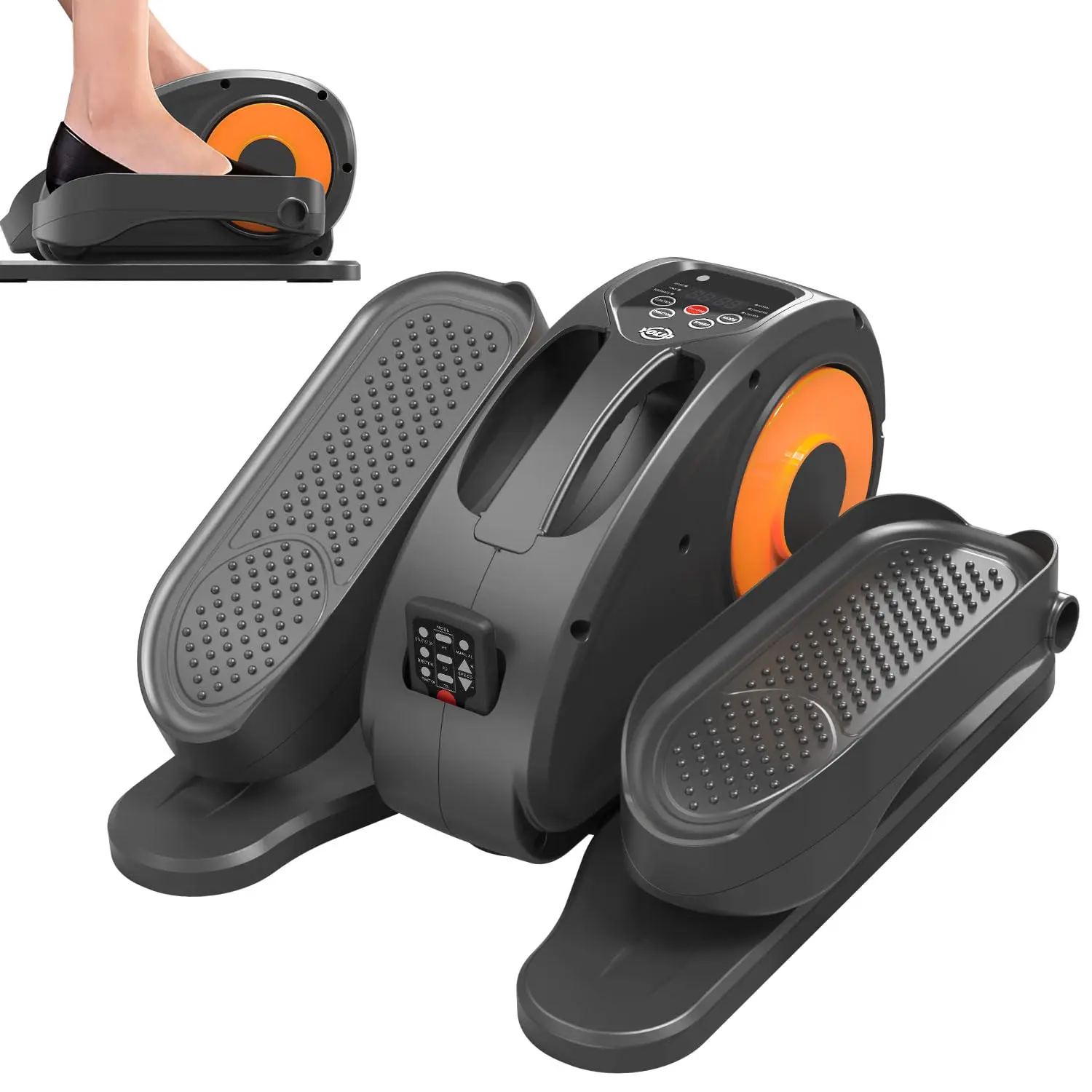 2023 new under desk electric pedal bike physical therapy mini cardio stepper for arm & leg exercise Rehabilitation Physiotherapy