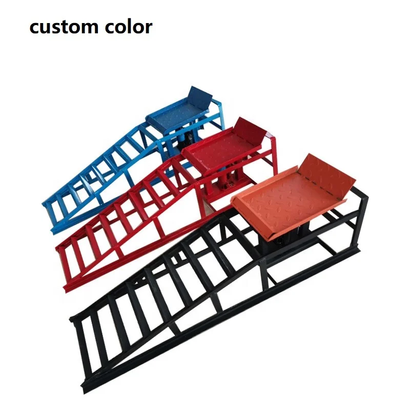 Heavy Duty Portable Anti-skid Plastic Garage  Car Lift Ramp Temporary ramps Car Ramps  for Oil Changing