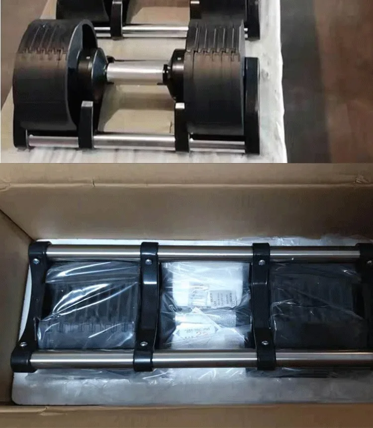 Wholesale Price Gym Accessories Black 32kg 2 kg increments Adjustable Dumbbells Weight 20kgs With 4 kgs Increment