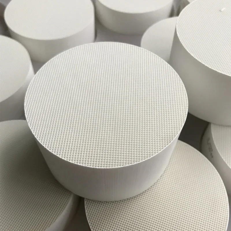 93mm Industrial Use Catalytic Converter Honeycomb Ceramic Cylinder for Ventilation System