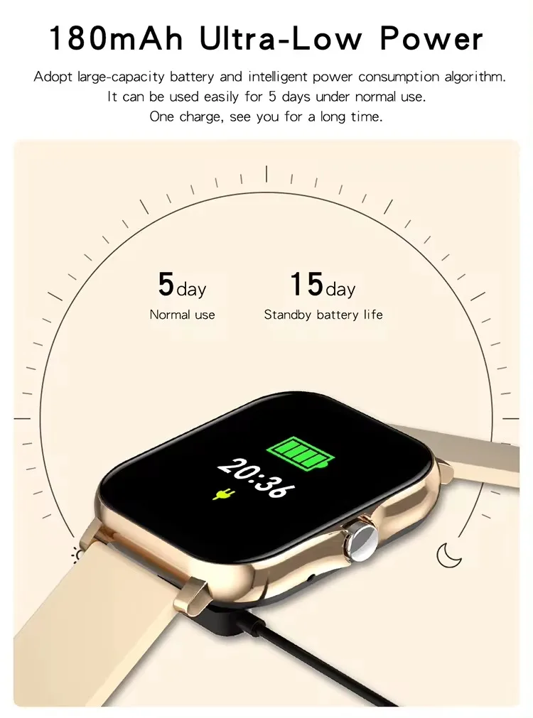 2024 Hot Selling Y13 Smart Watch Fitness Waterproof Bt Smart Watch Watches Big Screen Men Manufacturer Custom Reloj Inteligente