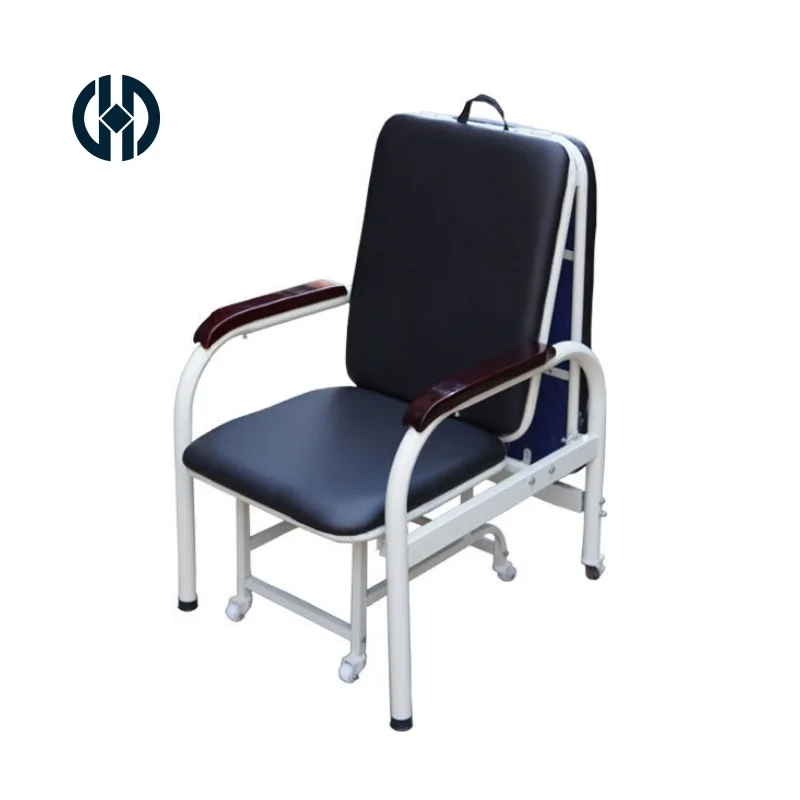 Manhua Hot Sale Hospital Medical Folding Sleeping Patient Accompany Chair