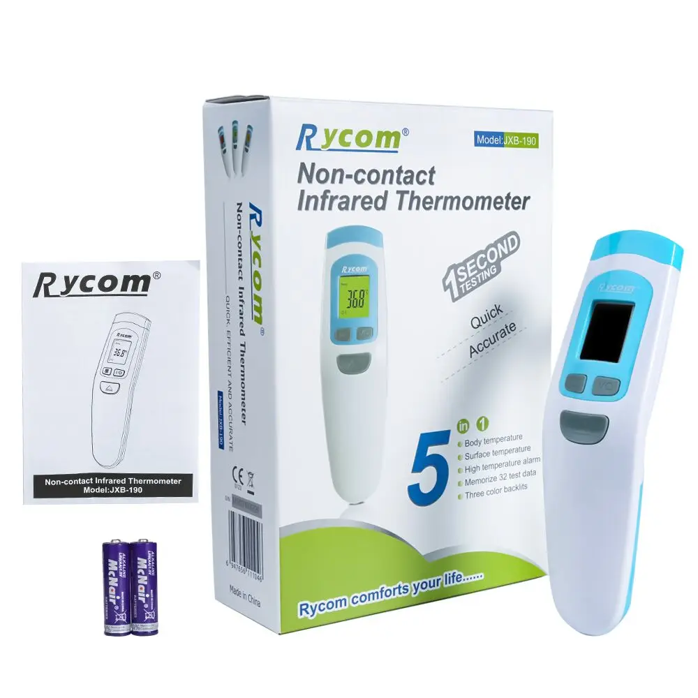 Non-contact bluetooths medical thermometer medical infrared forehead thermometer