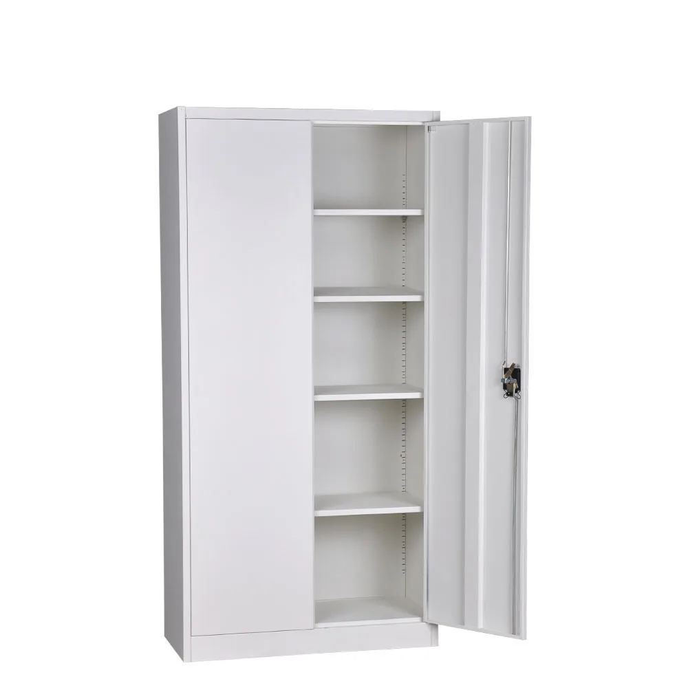 
2 door full height steel filing cabinet /swing door steel cupboard/ metal storage filling cabinet 