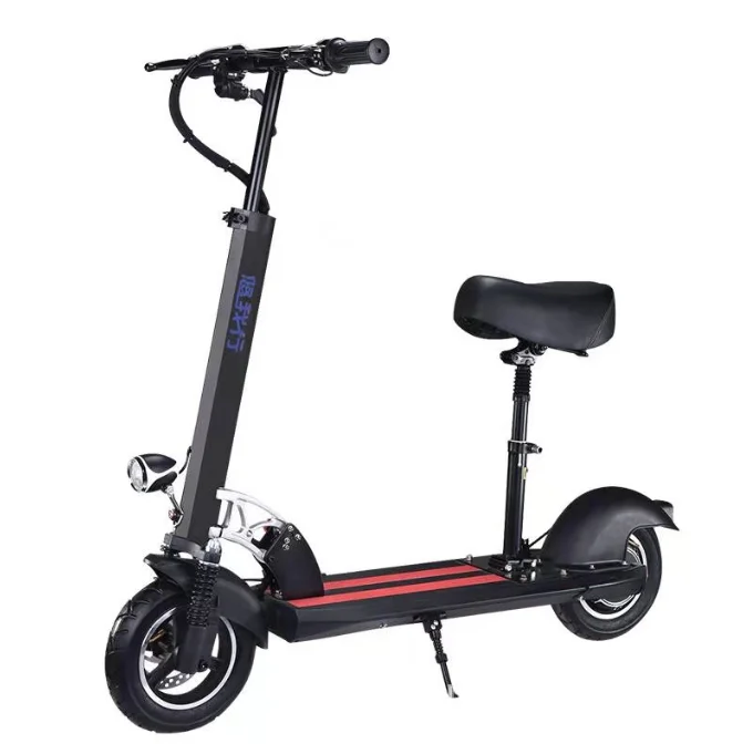 10Inch 500W Foldable Small Lithium Battery Electric Scooter For Adults