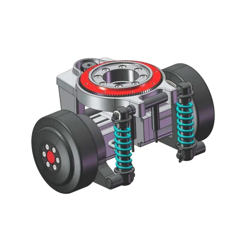 Factory High Quality driving wheel industry AGV parts with electric servo motor