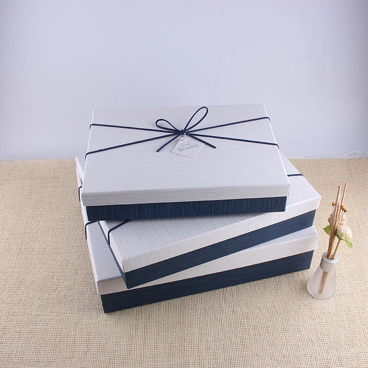 Print Marble Cardboard Rigid Fancy Paper Gift Craft Packaging Drawer Boxes Durable Bag Gift Drawer Shopping Gift Pack box