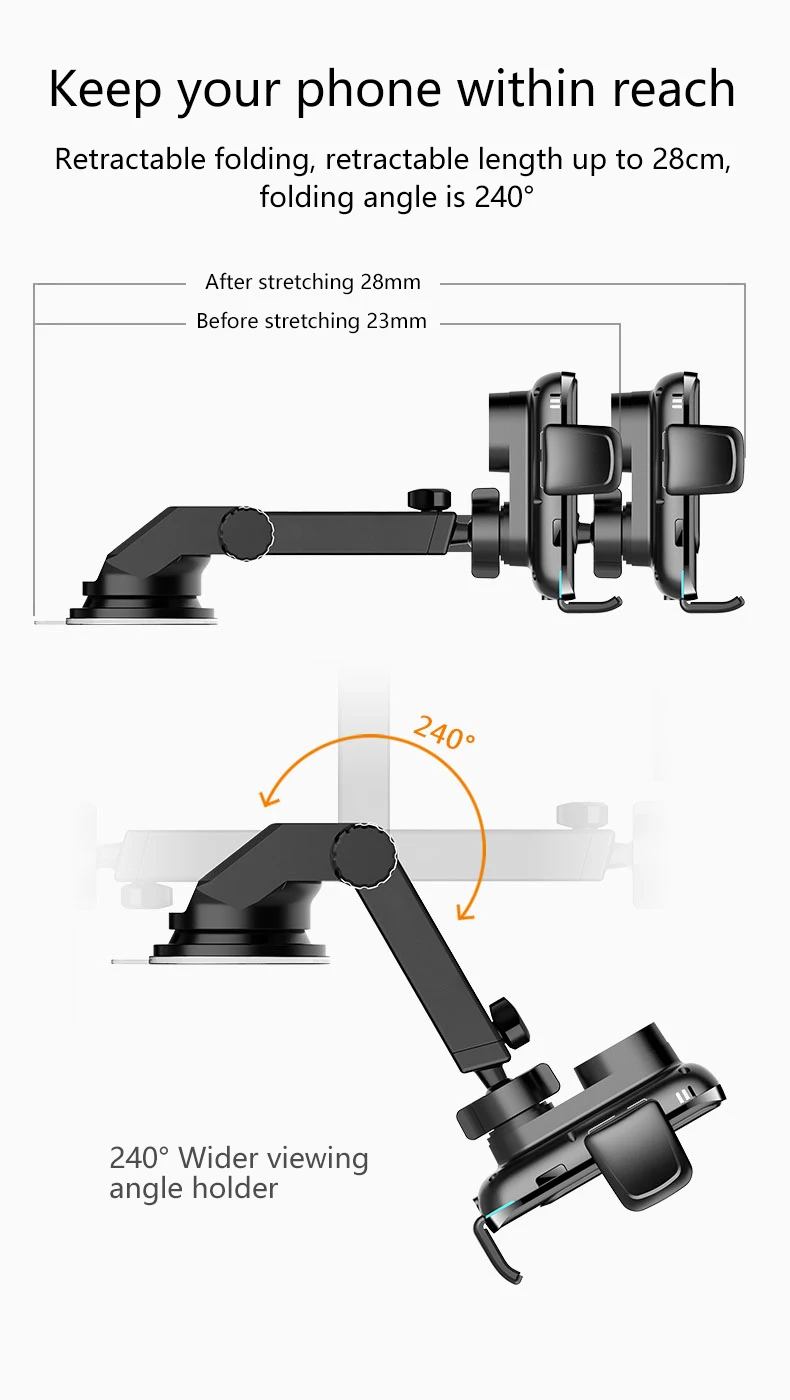 
New product Amazon wholesale 12V 1.2A 15W Universal Charger Fast Quick Charging Custom Wireless Charger Power Bank For iphone 