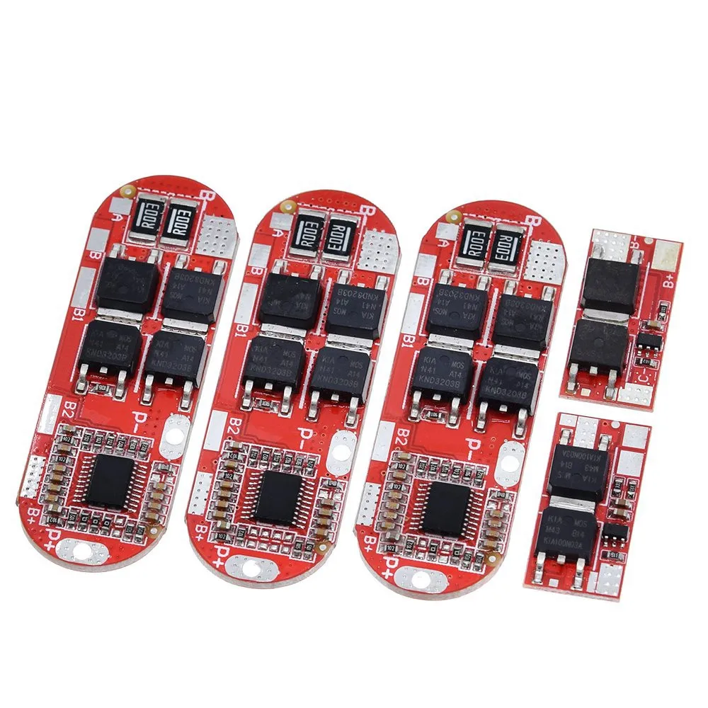 Bms 1s 2s 10a 3s 4s 5s 25a 18650 Li-Ion Lipo Защитная панель для литиевой батареи модуль печатной платы Pcb Pcm зарядное устройство