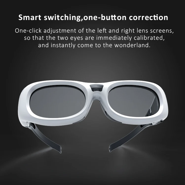 Yinzam Professional Ultra Clear 144 hz DLP Link 3D Active Shutter 3D Glasses / 3D Video Glasses for Cinema All Projector Glasses