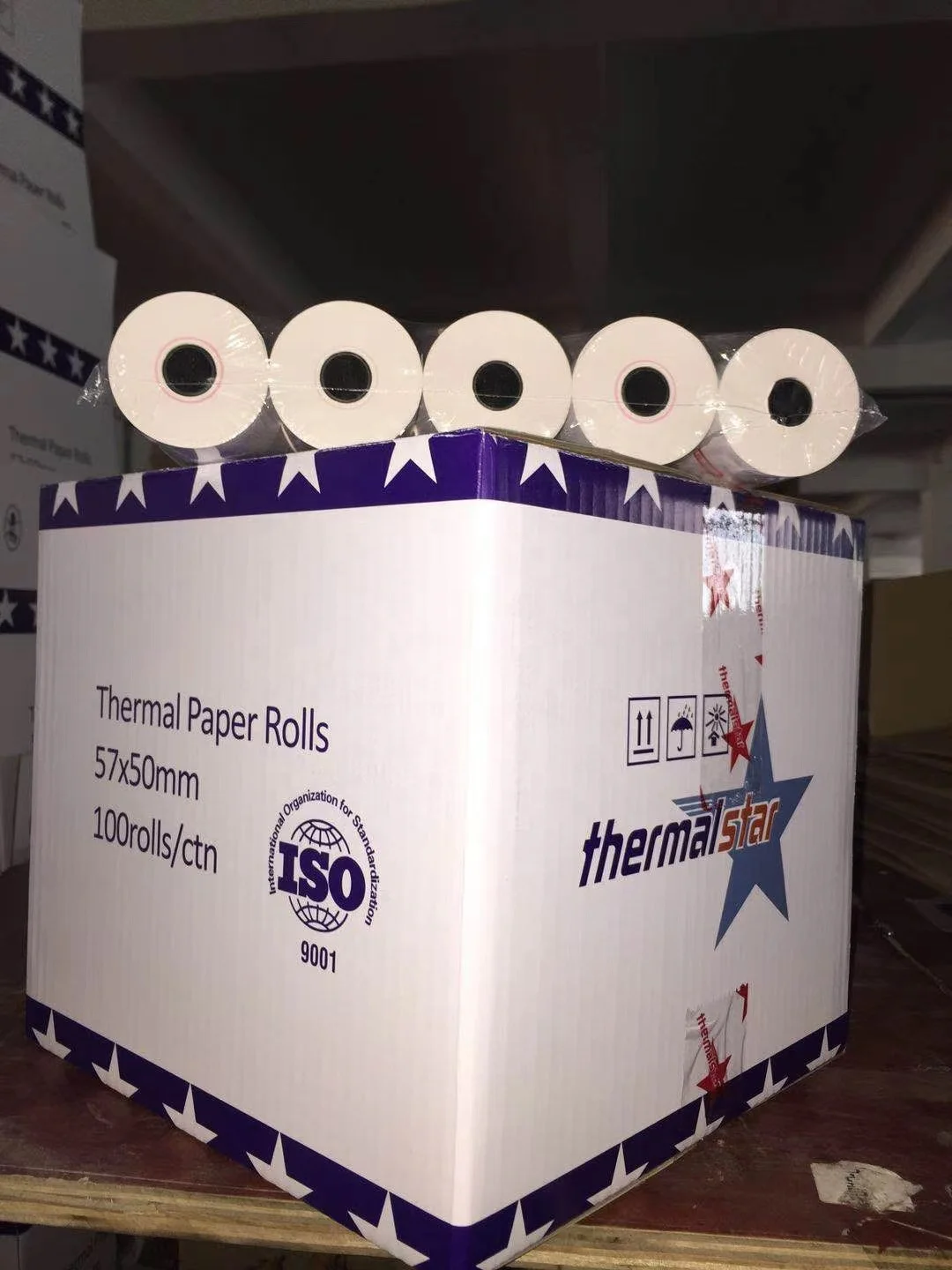 
80x70mm High quality thermal paper rolls cash register 