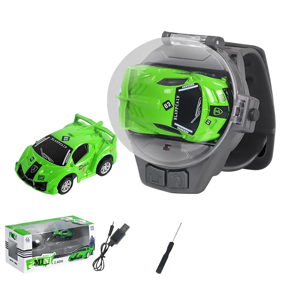 View larger image Add to Compare  Share Chic HOSHI Mini Watch Rc Car 2.4G Watch Remote Control Vehicle Cute Truck