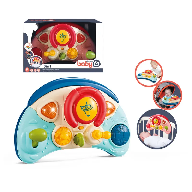 EPT Toys 3 in 1 Baby Steering Wheel Intelligent Learning Game