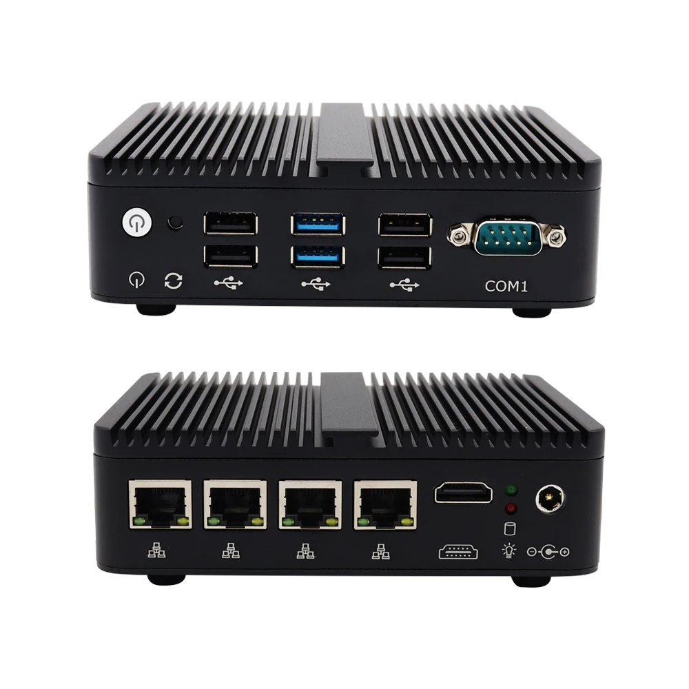 Firewall Vpn Router GT4L-J4125 with 4* i225 2.5G Lan port Firewall PC Support Pfsense AES-NI Firewall pc for Small Business
